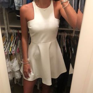 white elizabeth and james dress